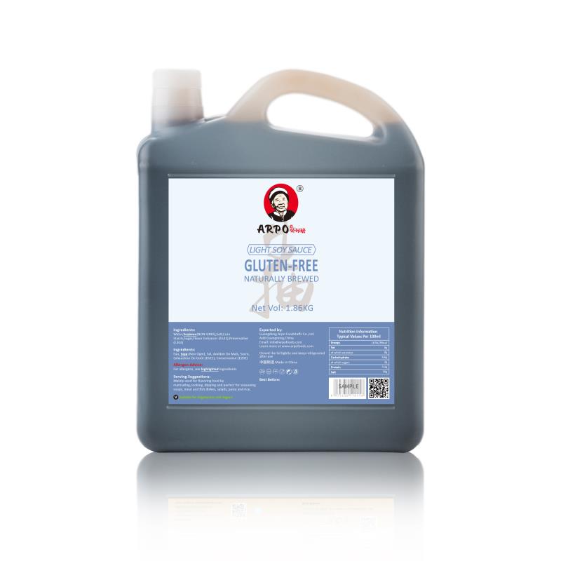 Gluten free dark soy sauce1.86L