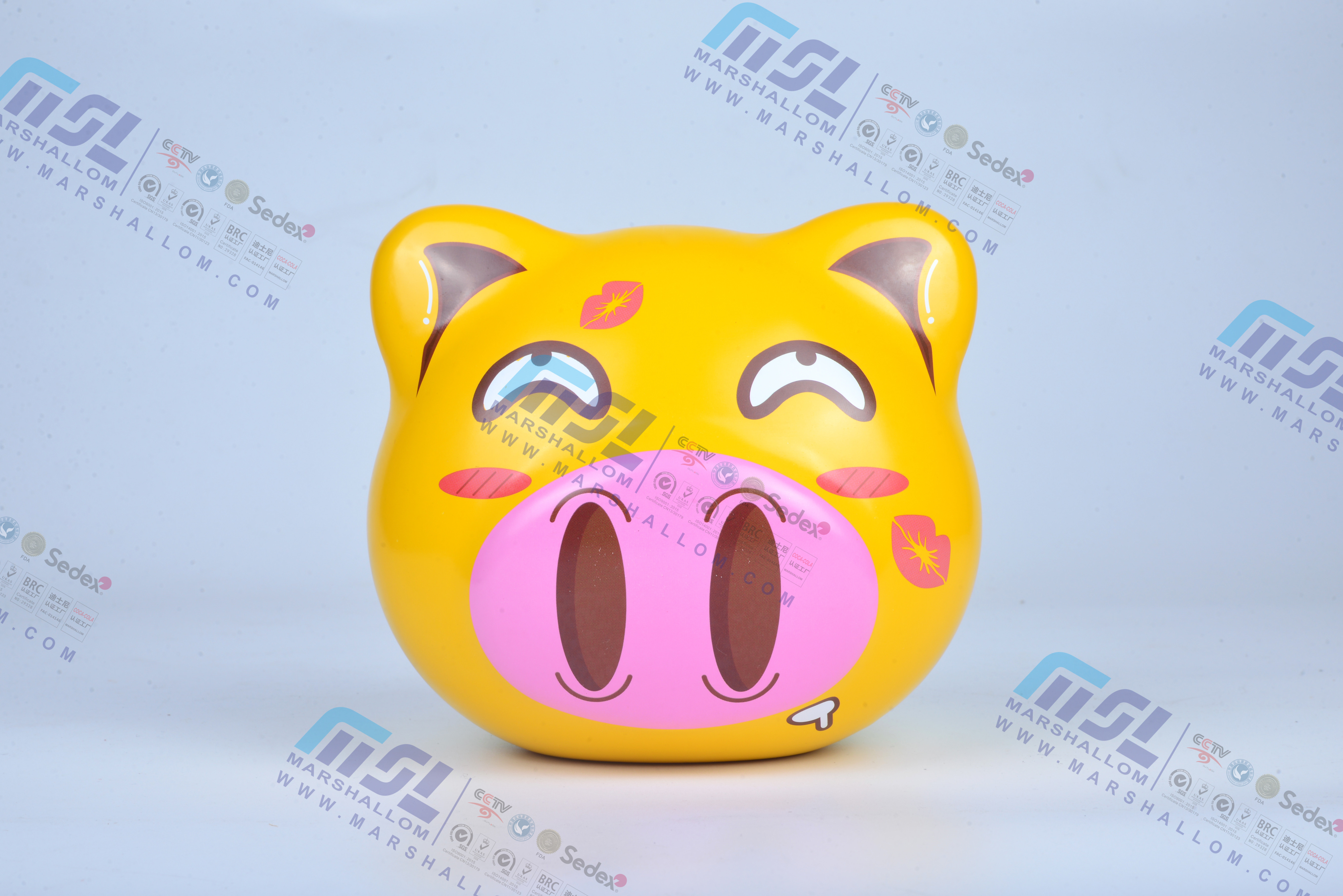猪罐 （马口铁盒 铁罐 礼品包装 高品质铁盒）-ML-8000