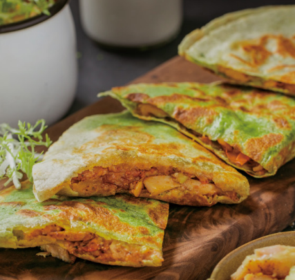 Chicken & Spinach Quesdilla